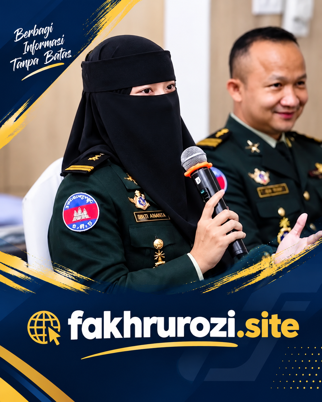 Sosok Nur Ainanta, Muslimah Bercadar yang Jadi Sorotan karena Kiprahnya di Kamboja